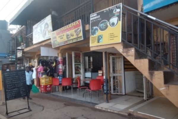 Shawarma Restaurant. Kabalagala.